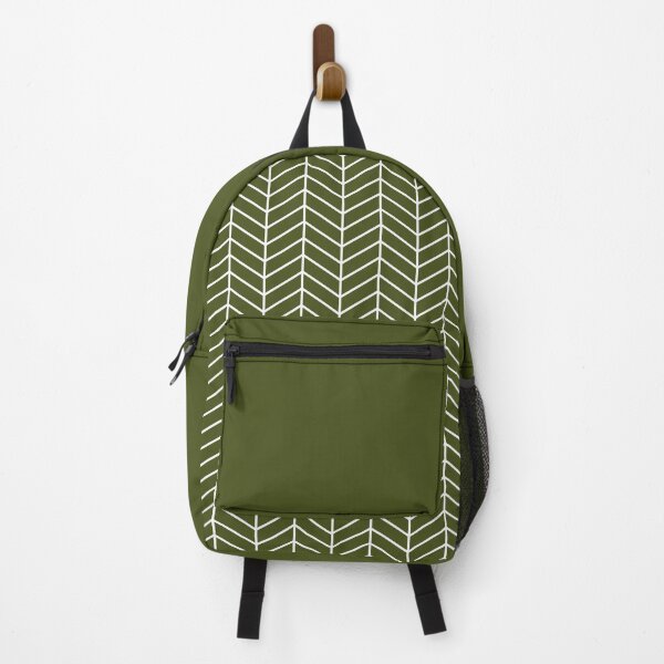 Item preview, dark green chevrons designed and sold by ImagineKaye.