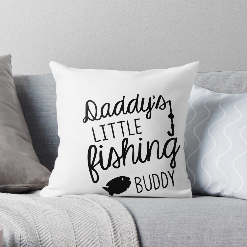 Daddys fishing buddy Sticker for Sale by FLOWERNAJMA