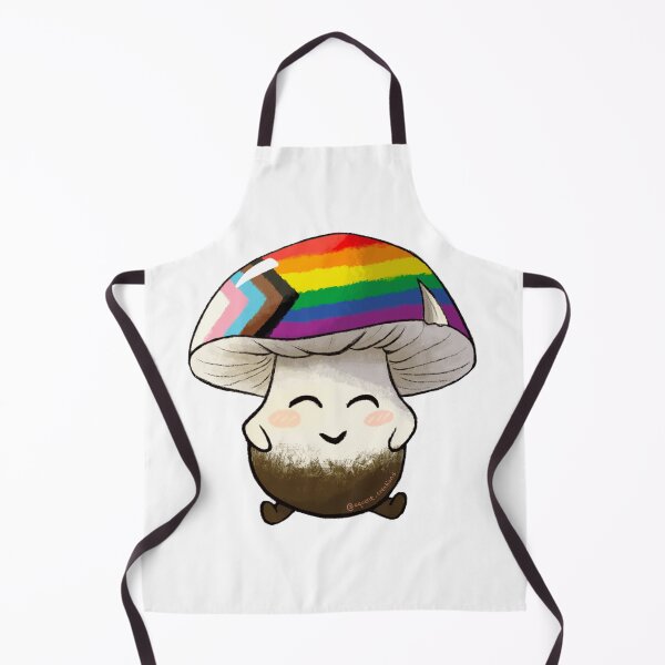 Item preview, Progress Pride Mushroom designed and sold by Katherine Shapard.