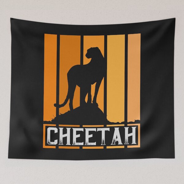 Item preview, Cheetah africa vintage retro designed and sold by Imutobi.
