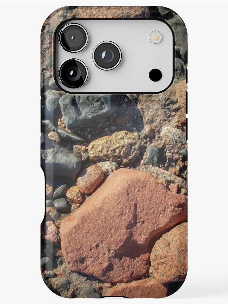 Thumbnail 1 of 4, iPhone Case, Beach Rocks designed and sold by Eman4.