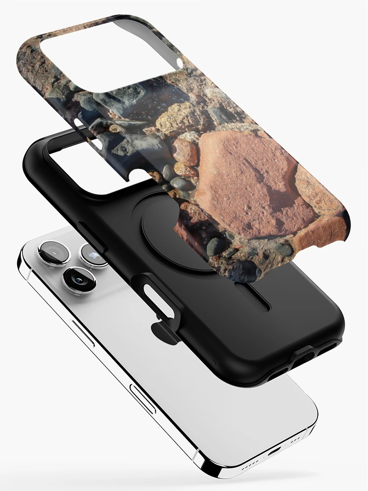 Thumbnail 2 of 4, iPhone Case, Beach Rocks designed and sold by Eman4.