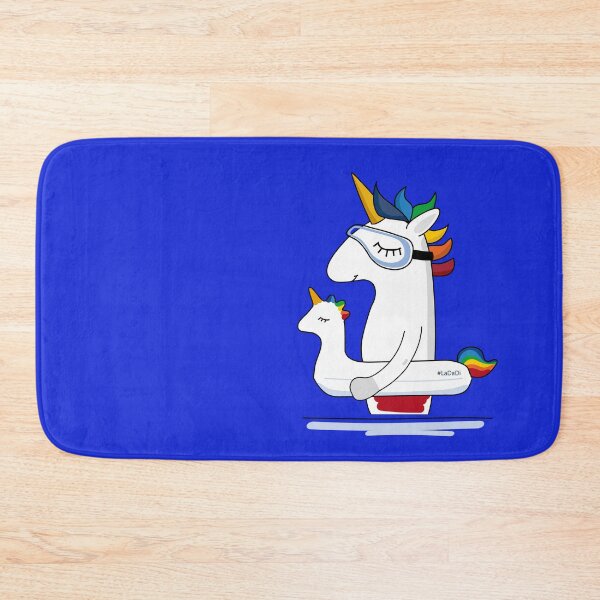Item preview, swimming unicorn designed and sold by LaDaDi.