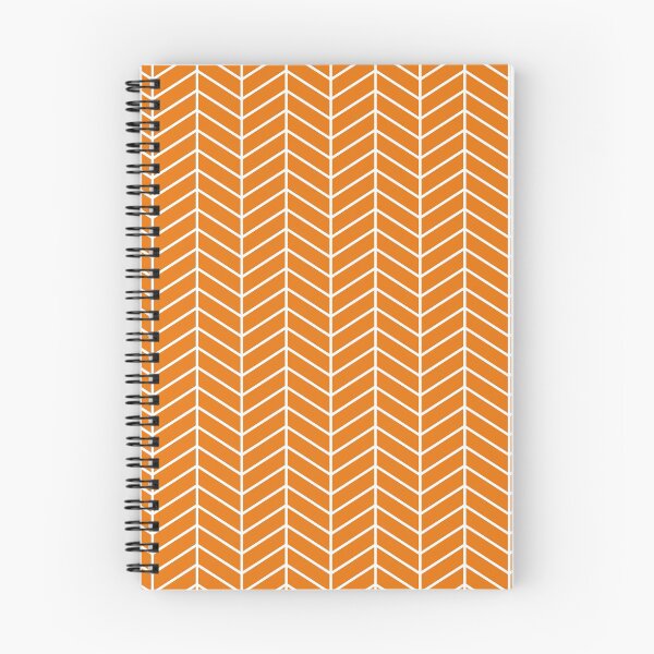 Item preview, orange chevrons designed and sold by ImagineKaye.