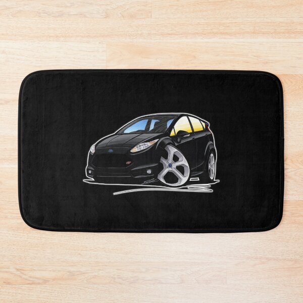 Item preview, Ford Fiesta (Mk7) ST (5dr) Black [No Plate] designed and sold by Yeomans Cartoons.