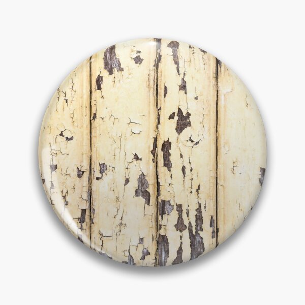 Item preview, Vertical wooden plank wall weathered pelling off and painted in yellow designed and sold by Grégory DUBUS.