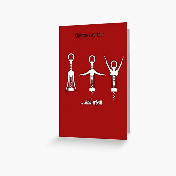 Keep Fit Greeting Cards for Sale