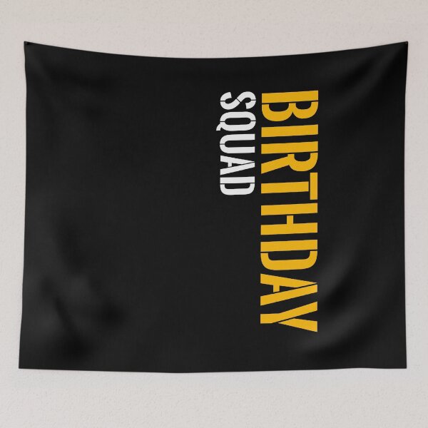 Item preview, Birthday Squad Tee Great Gift Amazing Funny Bday Squad party designed and sold by smartrocket.