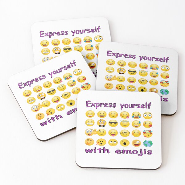 Item preview, Express Yourself with Emojis designed and sold by beaugence.