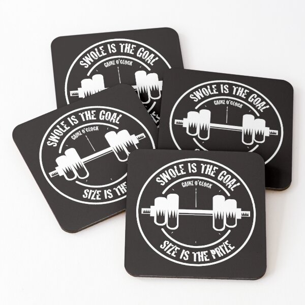 Item preview, Swole is the Goal, Size is the prize designed and sold by CleverboyDsgns.