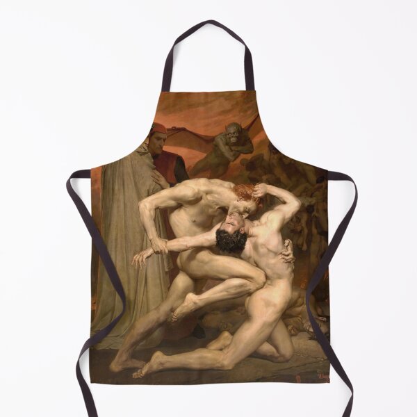 Item preview, William-Adolphe Bouguereau - Dante and Virgile (Digitally Enhanced) designed and sold by Mr. Gattax.