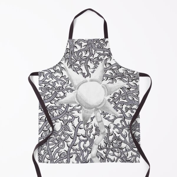 Item preview, Geometric Flower and Vines designed and sold by The Rage Garden.