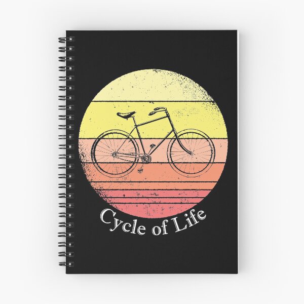 Item preview, Cycle of Life - Bicycle Pun designed and sold by CoolSilhouettes.
