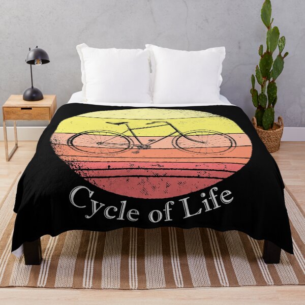 Item preview, Cycle of Life - Bicycle Pun designed and sold by CoolSilhouettes.