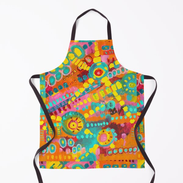Item preview, Colorful Fiesta Hand Painted Pattern Design designed and sold by NancyMerkle.