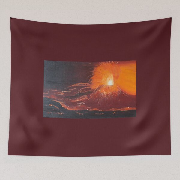 Item preview, Volcanic eruption designed and sold by Kunst-Grafik .