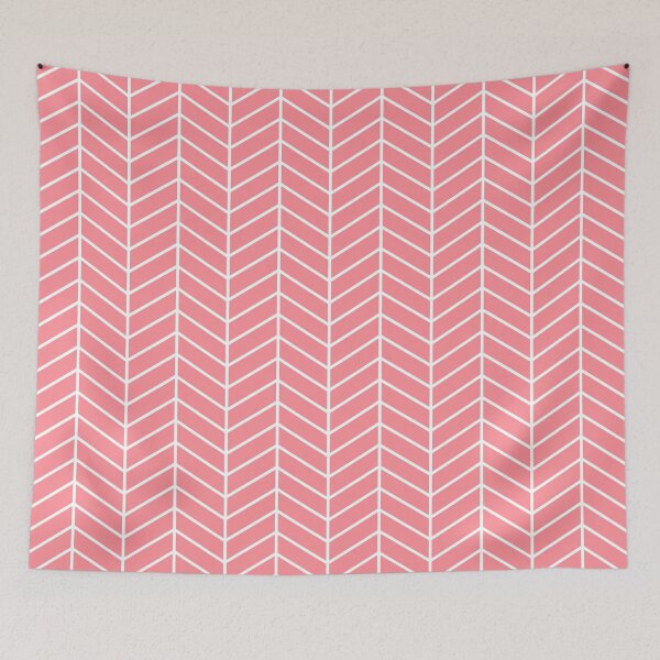 Item preview, blush pink chevrons designed and sold by ImagineKaye.