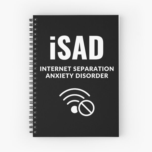 Item preview, iSAD Internet Separation Anxiety Disorder designed and sold by stootz.