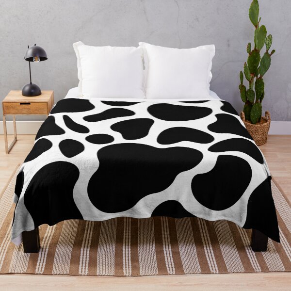 Item preview, Moo | Cow Print Pattern | Black and White designed and sold by EarlessPierre.