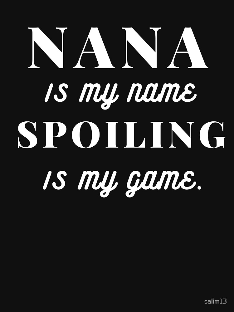 shirts that say nana