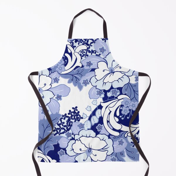 Item preview, Blue Graphic Floral 1 designed and sold by JoChesney.