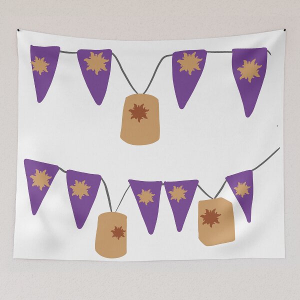 Item preview, Flags and Lanterns designed and sold by willowsbunnies.