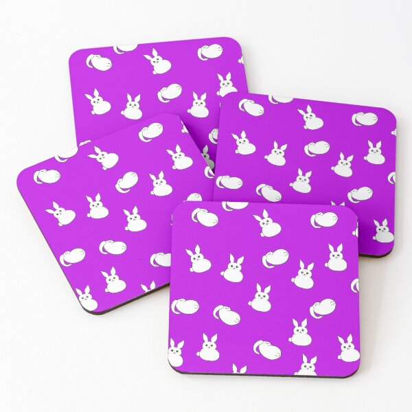 Item preview, Lilac background rabbits designed and sold by EtelGodoy.