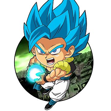 Blue Vegito & Blue Gogeta Drawstring Bag by thomasDten-Art