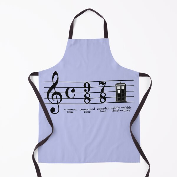 Wibbly-wobbly timey-wimey Apron