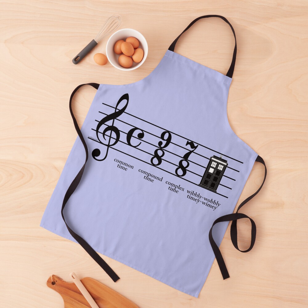 Wibbly-wobbly timey-wimey Apron