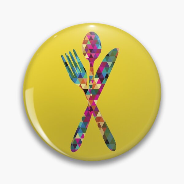 Item preview, Spoon knife and fork mosaic pattern designed and sold by Delicarte.