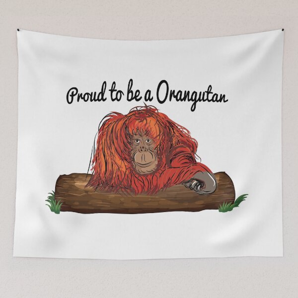 Item preview, proud to be a monkey Orangutan| Who Loves Orangutans T-Shirt Ape Lover Gift designed and sold by KARTICK DUTTA.