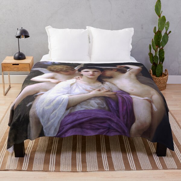 Item preview, William-Adolphe Bouguereau - The Heart's Awakening (Digitally Enhanced) designed and sold by Mr. Gattax.