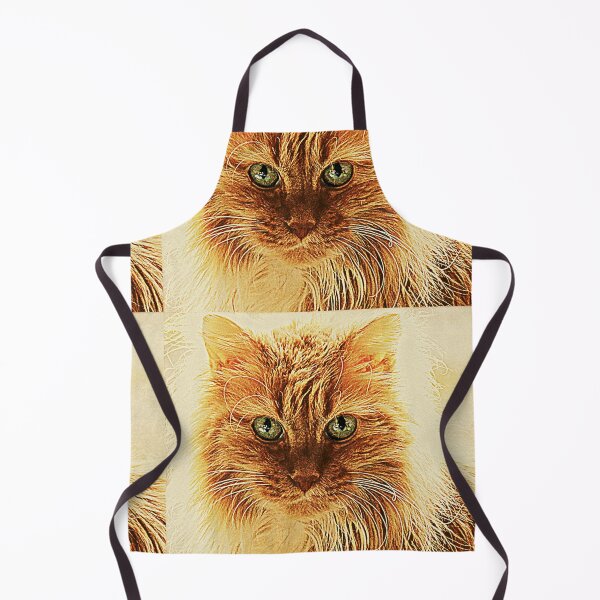 Item preview, Marmalade Cat With Curvy Whiskers designed and sold by Jean Gregory Evans.
