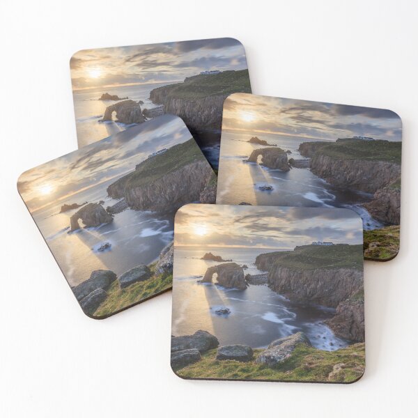 Item preview, Setting Sun at Land's End designed and sold by bitm2007.