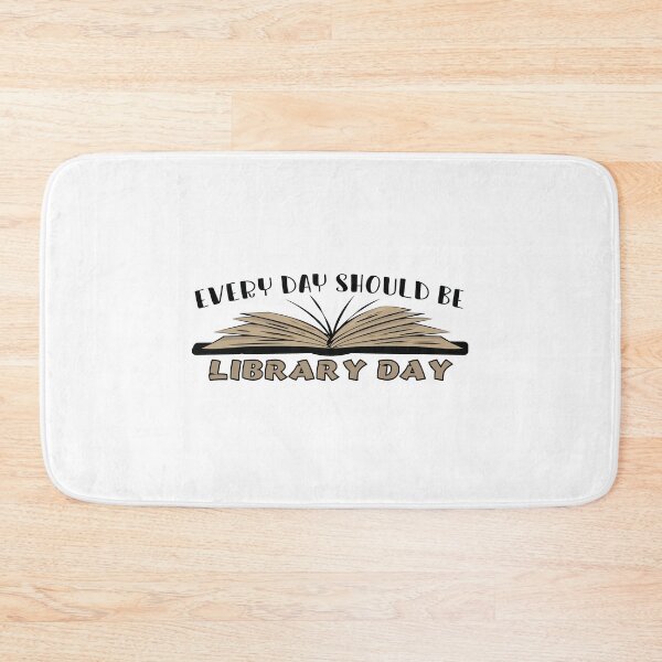 Item preview, every day should be library day - library vintage designed and sold by BAISSANE.