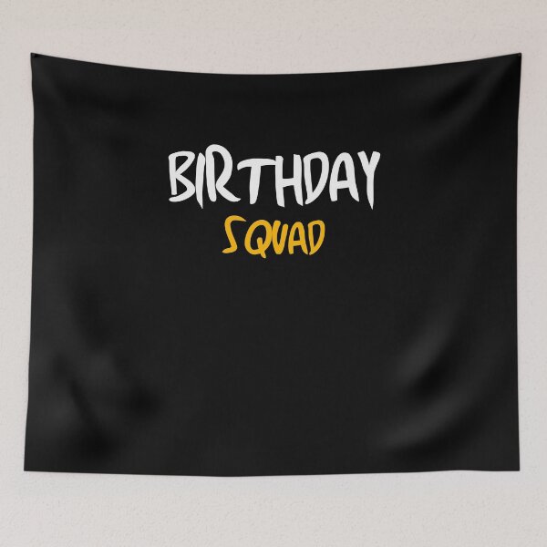 Item preview, Copy of Birthday Squad Tee Great Gift Amazing Funny Bday Squad party designed and sold by smartrocket.
