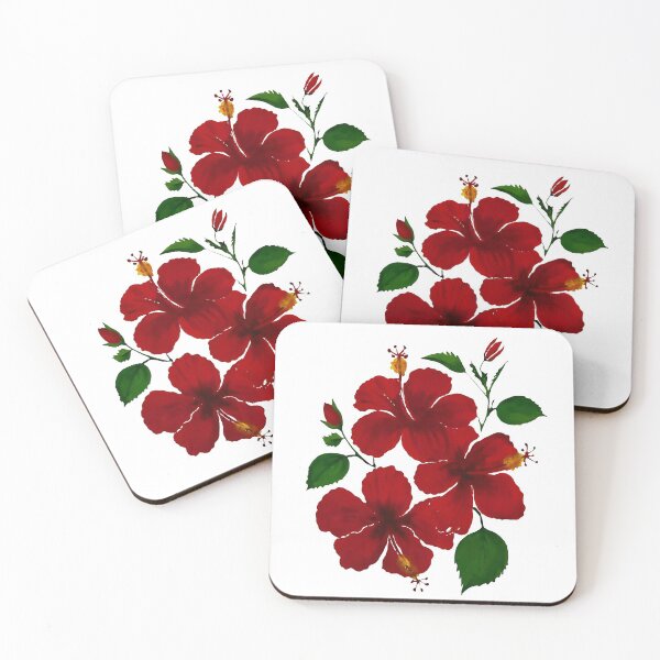 Item preview, Beautiful Hibiscus Summer Flower bursting with colour and energy  designed and sold by DollyJ.