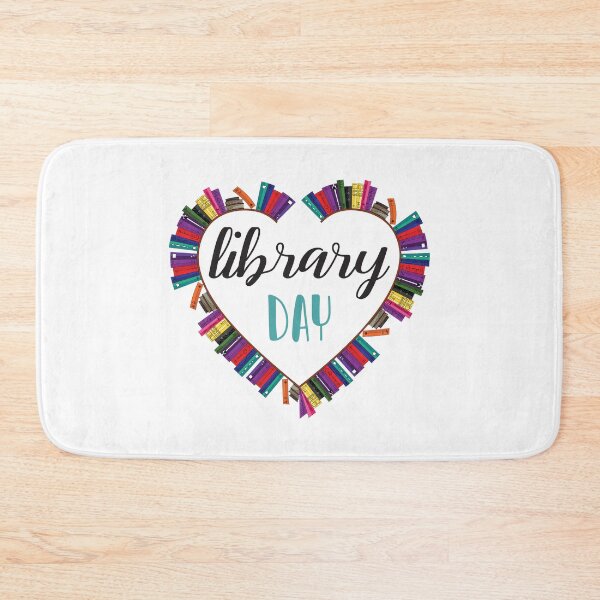 Item preview, every day should be library day - library love designed and sold by BAISSANE.