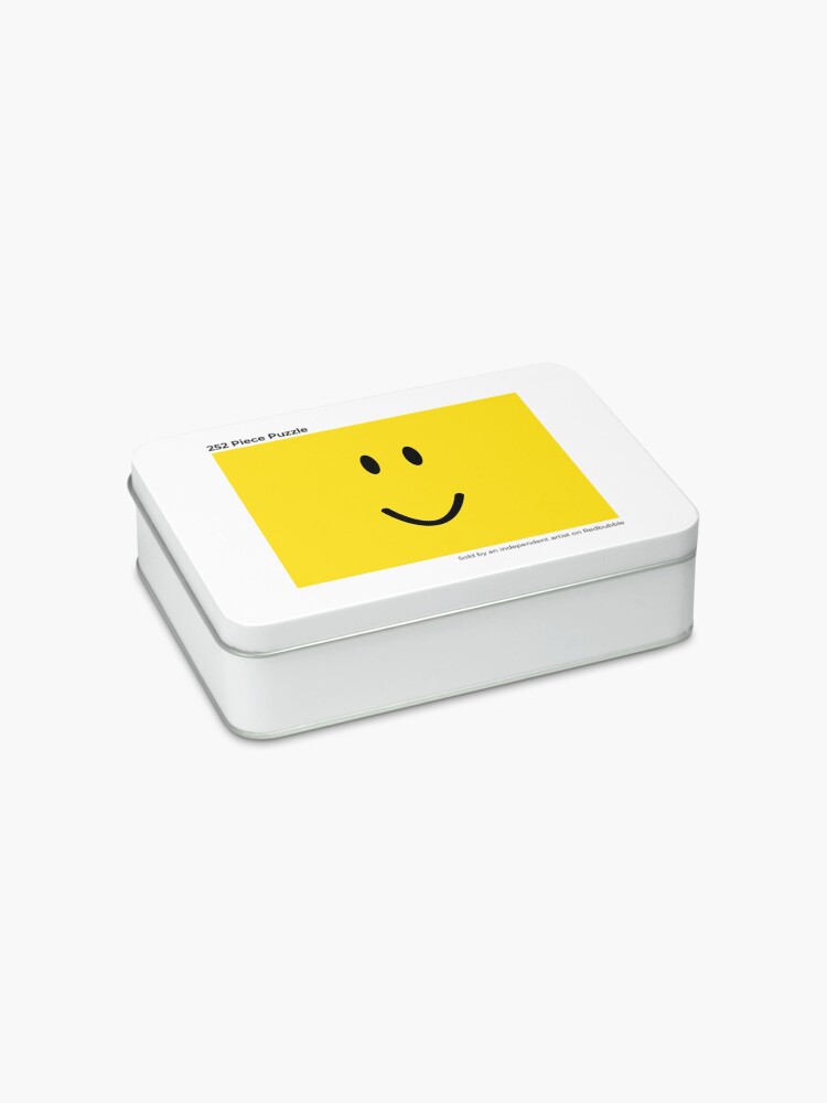 Games Noob Heads Og Smile Jigsaw Puzzle By Timokizo Redbubble - og roblox noob