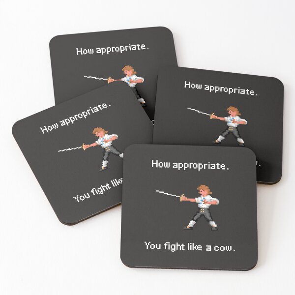 Item preview, How appropriate. You Fight like a cow. designed and sold by PexelPirfect.