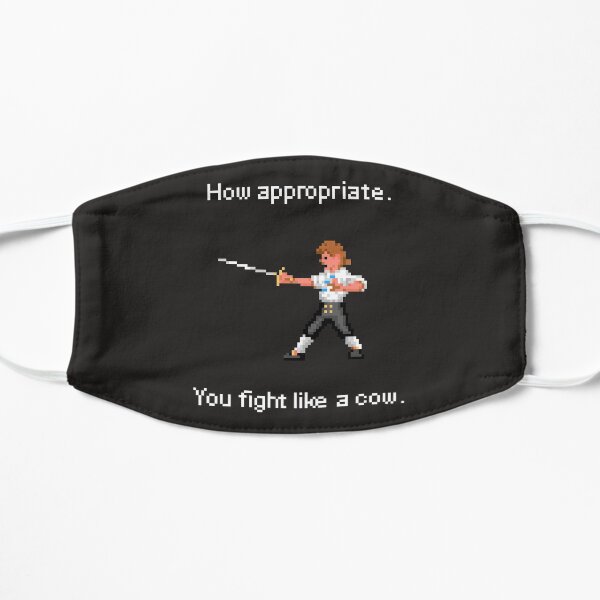 How appropriate. You Fight like a cow. Flat Mask