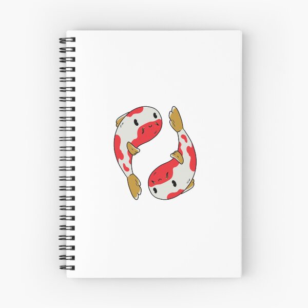 Item preview, Kopie von Two koi carps swimming in a circle designed and sold by lsvds.