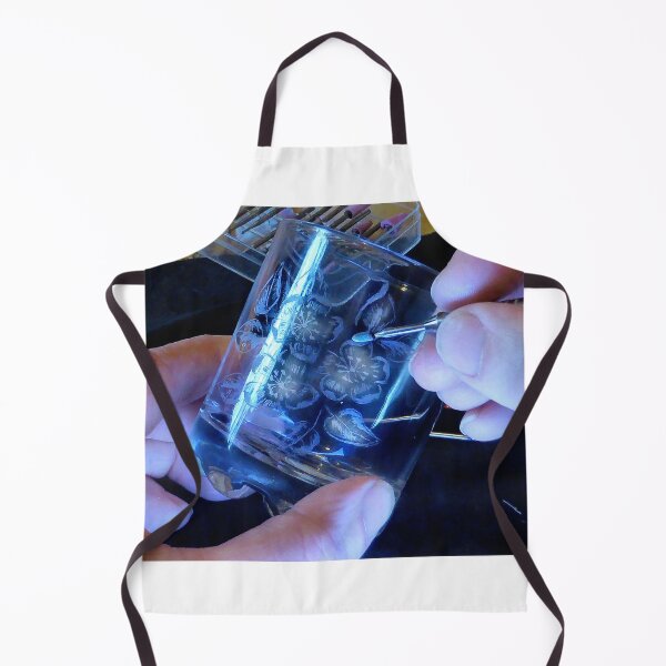 Item preview, craftsman at work glass engraving   designed and sold by 6059.