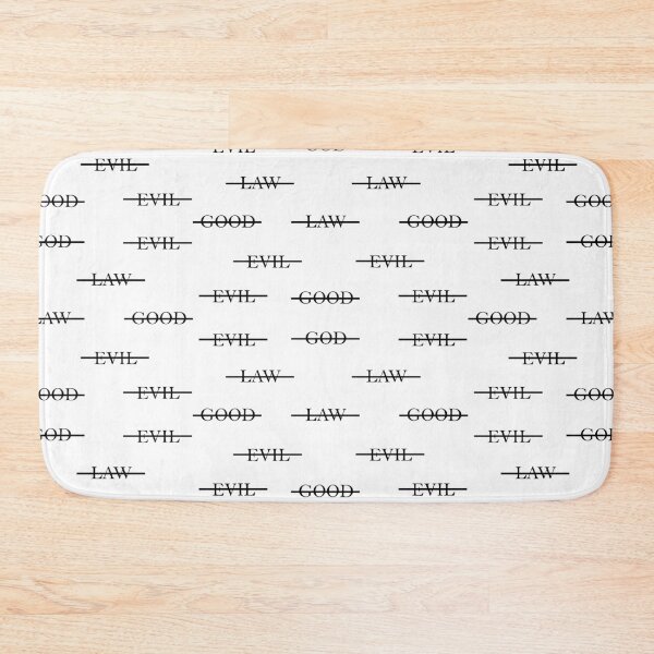 Item preview, No God, No Law, No Good, No Evil (Light Version) designed and sold by ApologiaStore.
