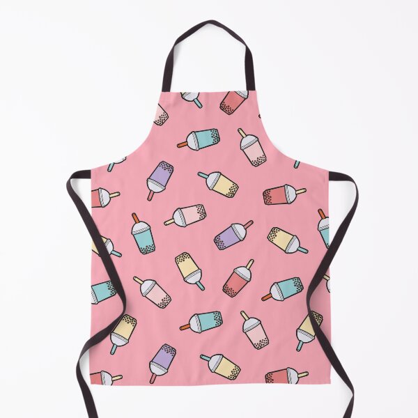 Item preview, Bubble Tea Pattern in Pink designed and sold by evannave.