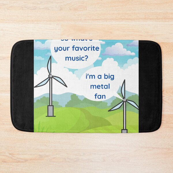 Item preview, Big Metal Fan designed and sold by Zachary Hadley.