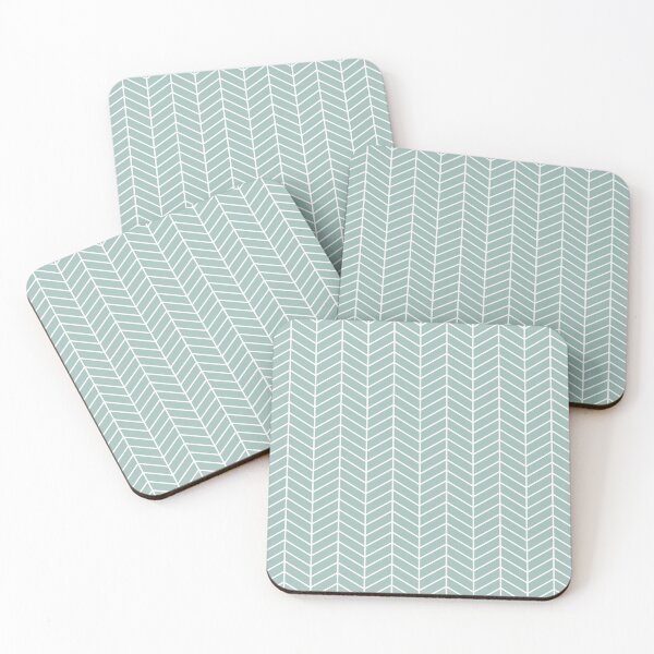 Item preview, stonewashed blue chevrons designed and sold by ImagineKaye.