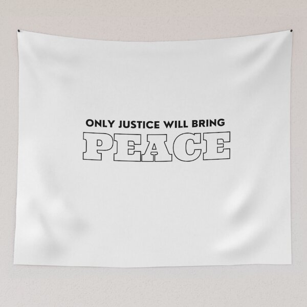 Item preview, Only justice will bring peace | Avatar Kyoshi | Atla designed and sold by TheSelfLoveClub.