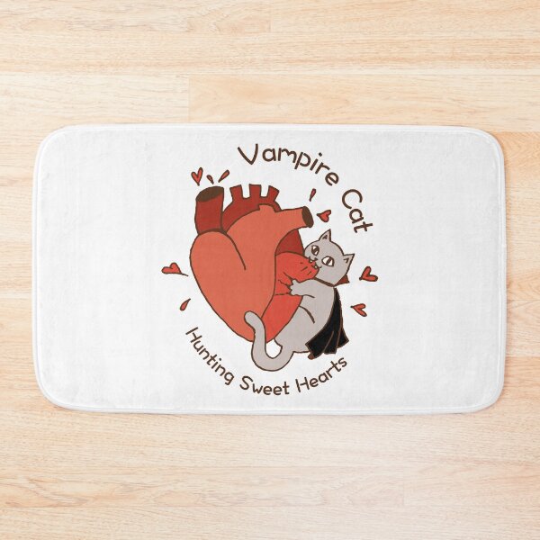 Item preview, Vampire Cat - White Background designed and sold by crismk.